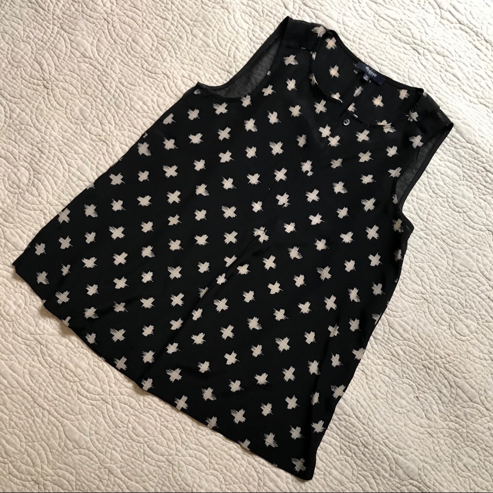 Madewell Silk Sleeveless Blouse